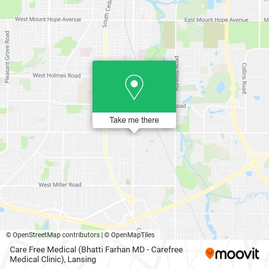 Care Free Medical (Bhatti Farhan MD - Carefree Medical Clinic) map