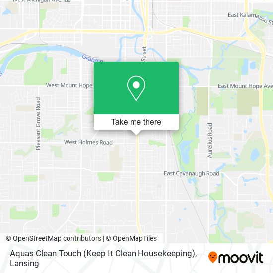 Aquas Clean Touch (Keep It Clean Housekeeping) map