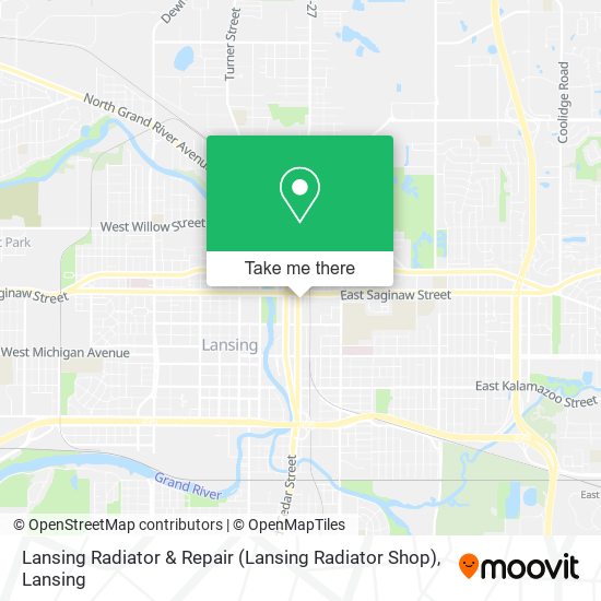 Mapa de Lansing Radiator & Repair (Lansing Radiator Shop)