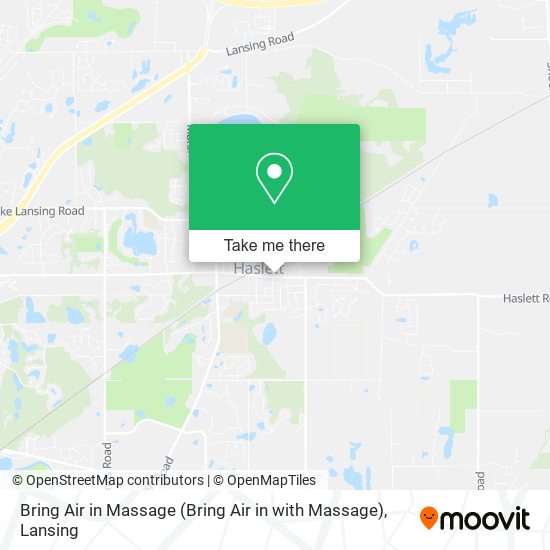 Bring Air in Massage map