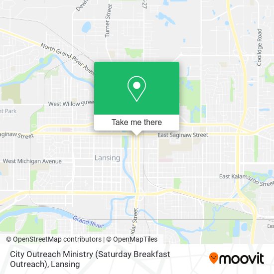City Outreach Ministry (Saturday Breakfast Outreach) map