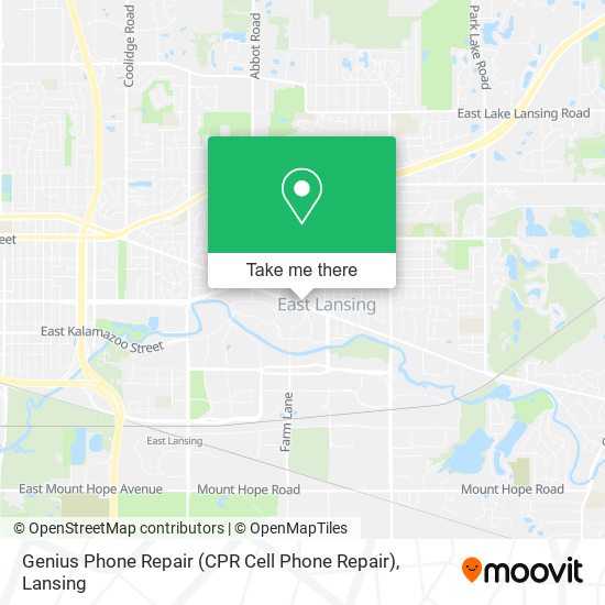Mapa de Genius Phone Repair (CPR Cell Phone Repair)
