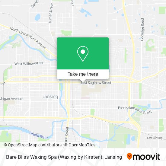 Bare Bliss Waxing Spa (Waxing by Kirsten) map