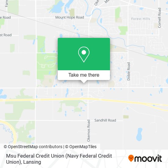 Mapa de Msu Federal Credit Union