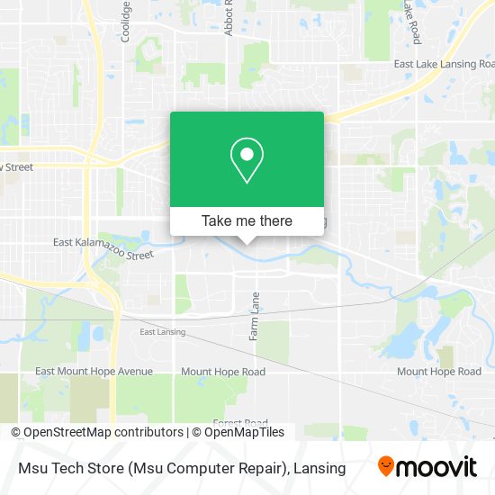 Msu Tech Store (Msu Computer Repair) map