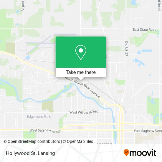Mapa de Hollywood St