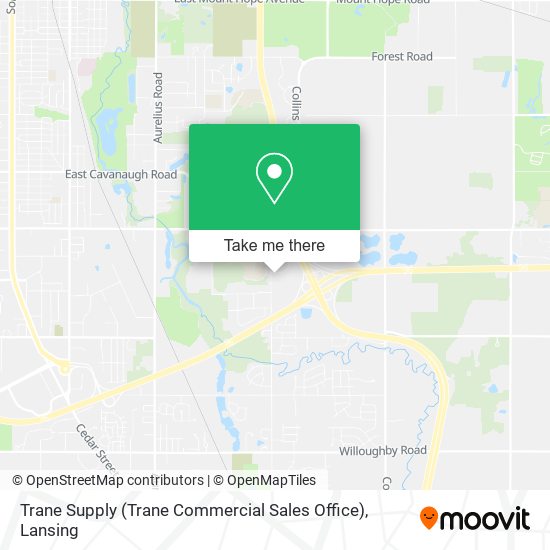 Trane Supply (Trane Commercial Sales Office) map