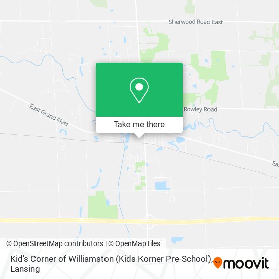 Mapa de Kid's Corner of Williamston (Kids Korner Pre-School)