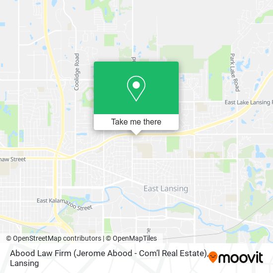 Abood Law Firm (Jerome Abood - Com’l Real Estate) map
