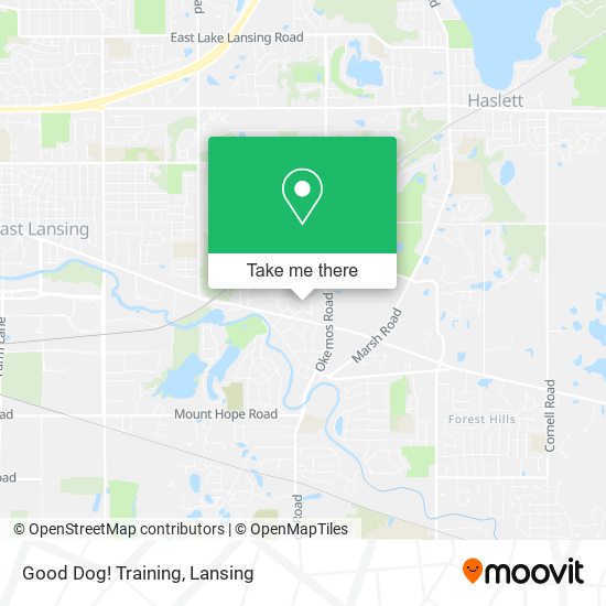 Good Dog! Training map