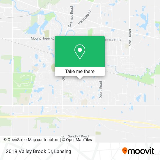 2019 Valley Brook Dr map