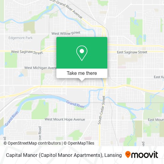 Capital Manor (Capitol Manor Apartments) map