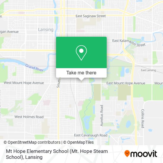 Mt Hope Elementary School (Mt. Hope Steam School) map