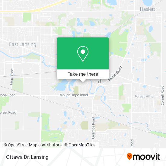 Ottawa Dr map