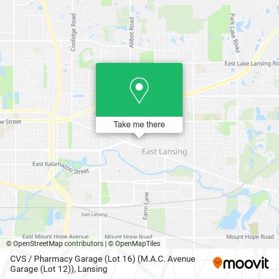 CVS / Pharmacy Garage (Lot 16) (M.A.C. Avenue Garage (Lot 12)) map