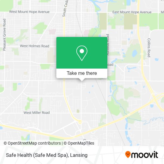 Mapa de Safe Health (Safe Med Spa)