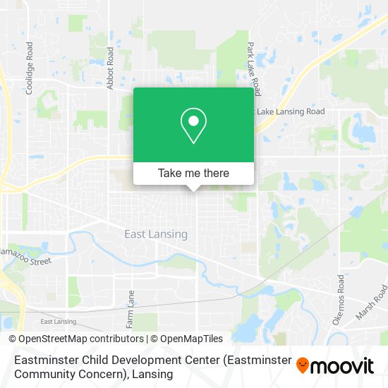 Mapa de Eastminster Child Development Center (Eastminster Community Concern)