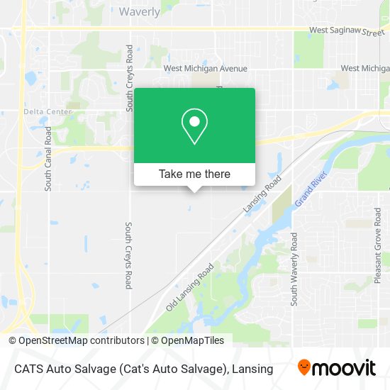 Mapa de CATS Auto Salvage (Cat's Auto Salvage)