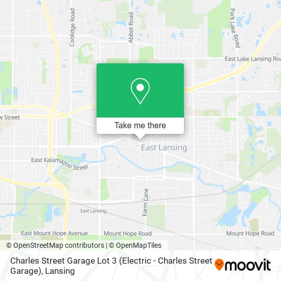 Charles Street Garage Lot 3 (Electric - Charles Street Garage) map