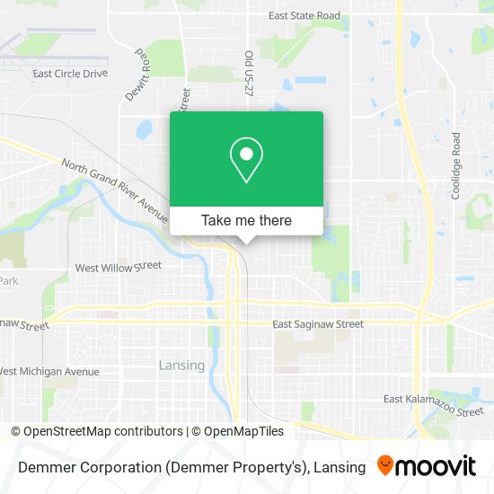 Demmer Corporation (Demmer Property's) map