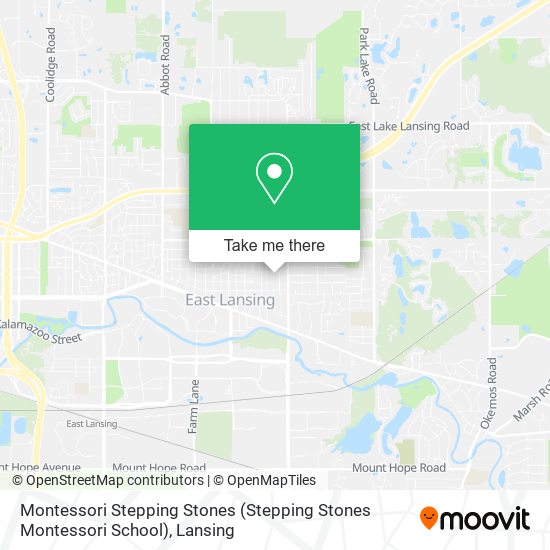 Montessori Stepping Stones map