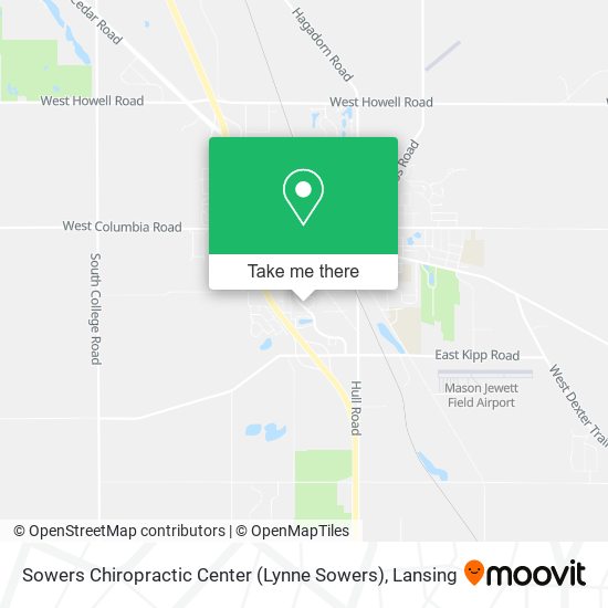 Mapa de Sowers Chiropractic Center (Lynne Sowers)