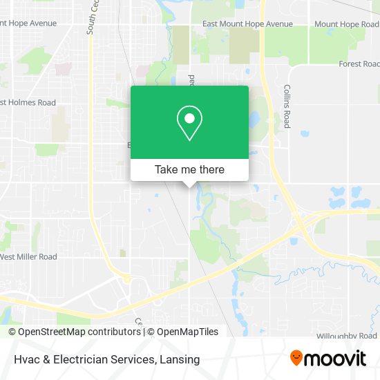 Mapa de Hvac & Electrician Services