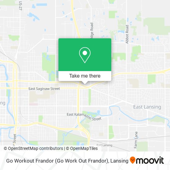 Go Workout Frandor (Go Work Out Frandor) map