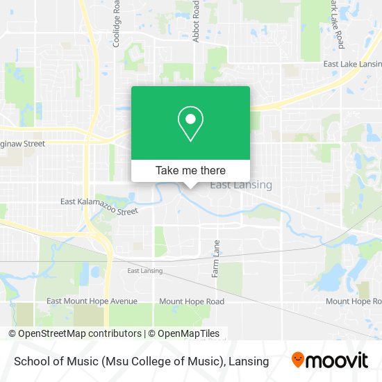 School of Music (Msu College of Music) map