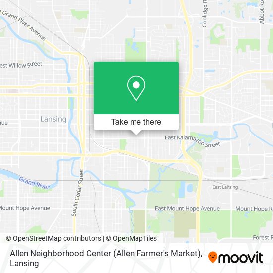 Allen Neighborhood Center (Allen Farmer's Market) map