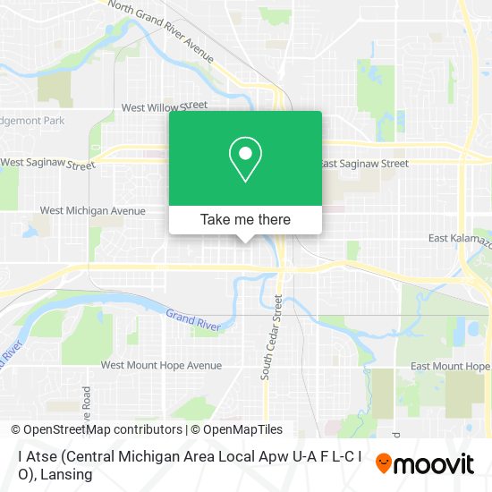 I Atse (Central Michigan Area Local Apw U-A F L-C I O) map