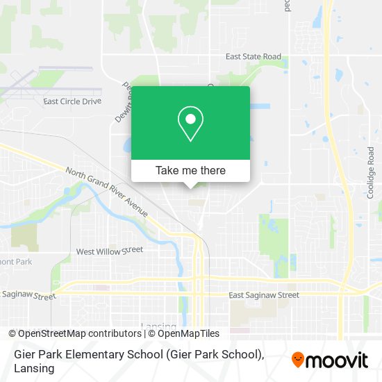 Mapa de Gier Park Elementary School