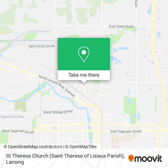 St Therese Church (Saint Therese of Lisieux Parish) map