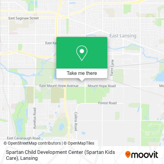 Spartan Child Development Center (Spartan Kids Care) map