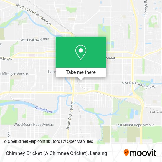 Chimney Cricket (A Chimnee Cricket) map