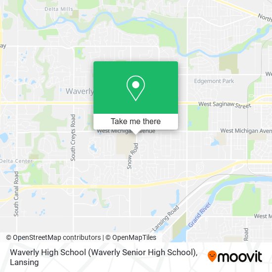 Mapa de Waverly High School