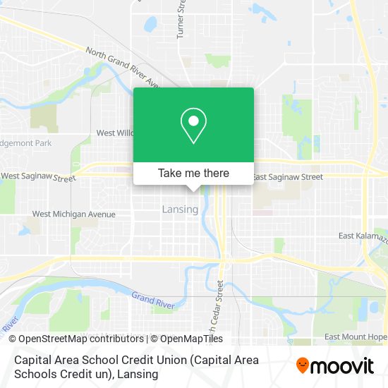 Capital Area School Credit Union (Capital Area Schools Credit un) map