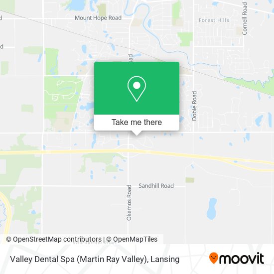 Mapa de Valley Dental Spa (Martin Ray Valley)