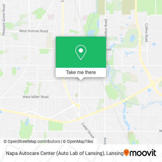 Napa Autocare Center (Auto Lab of Lansing) map