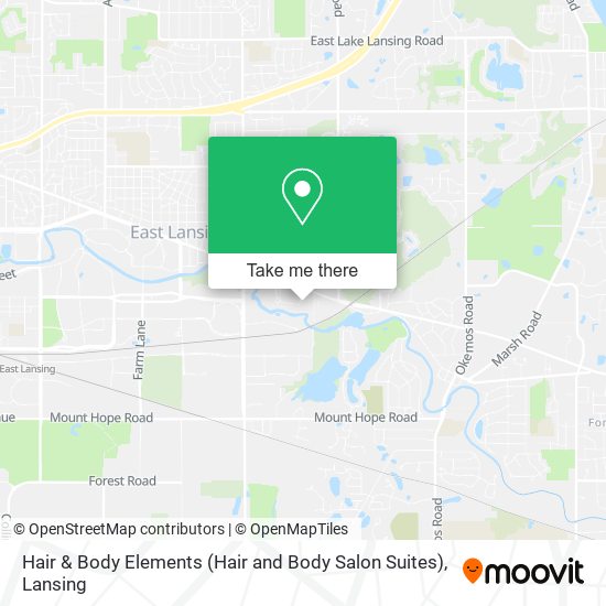 Hair & Body Elements (Hair and Body Salon Suites) map