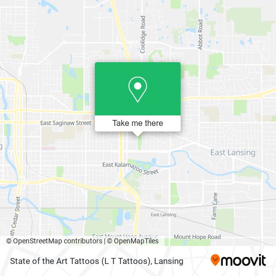 State of the Art Tattoos (L T Tattoos) map