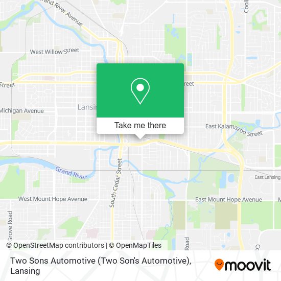 Two Sons Automotive (Two Son's Automotive) map