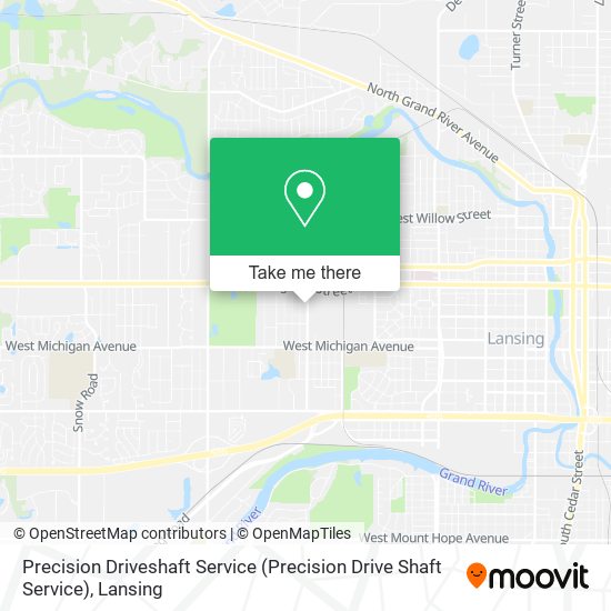 Mapa de Precision Driveshaft Service (Precision Drive Shaft Service)