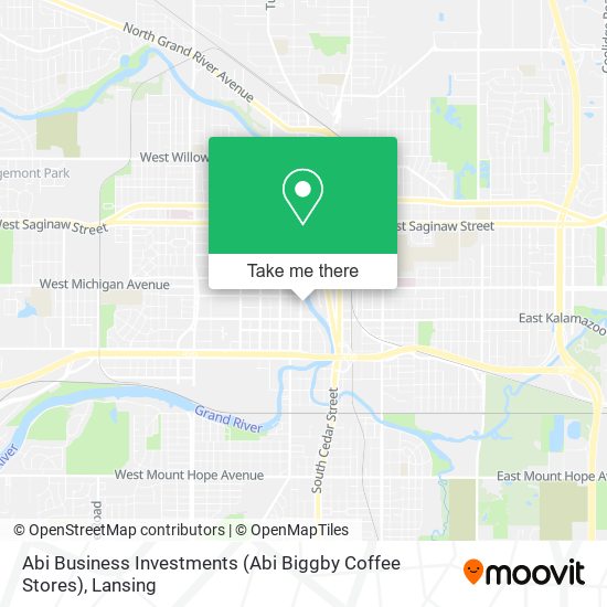 Abi Business Investments (Abi Biggby Coffee Stores) map