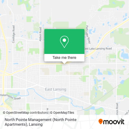 Mapa de North Pointe Management (North Pointe Apartments)