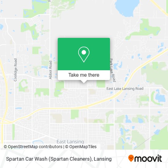 Mapa de Spartan Car Wash (Spartan Cleaners)