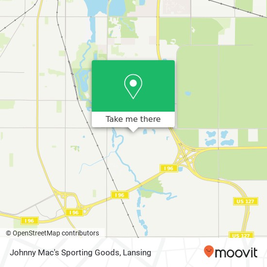 Johnny Mac's Sporting Goods map
