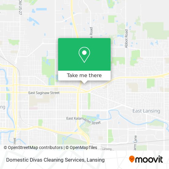 Mapa de Domestic Divas Cleaning Services