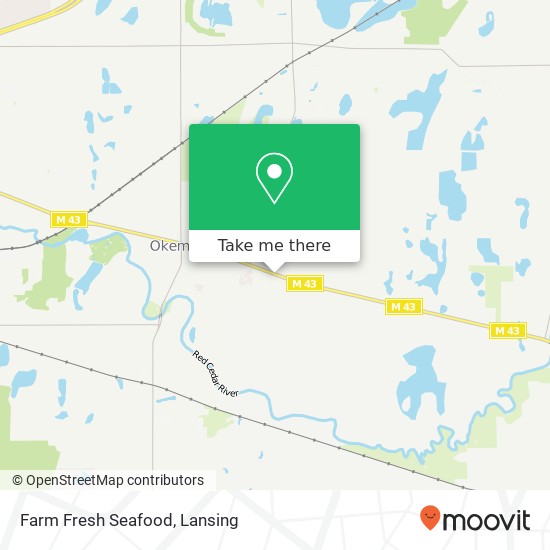 Farm Fresh Seafood map