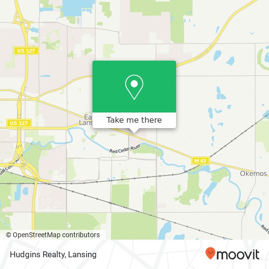 Hudgins Realty map